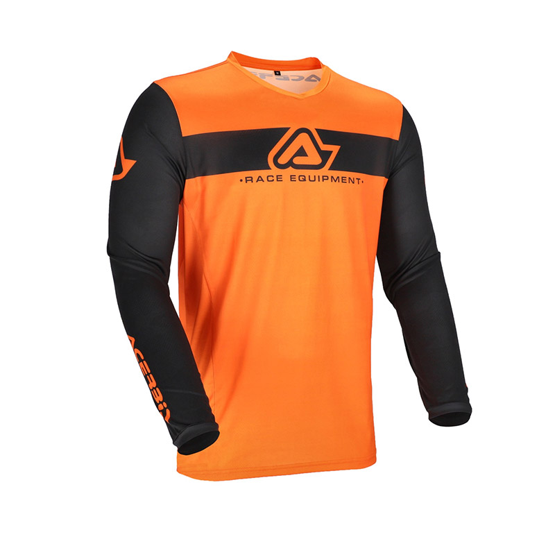 Acerbis Mx J-track Inc 2.0 Jersey Black Orange