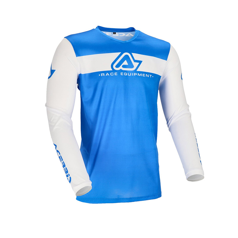 Acerbis Mx J-track Inc 2.0 Jersey White Blue