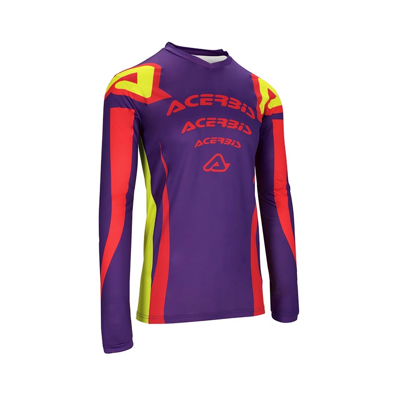 Maglia Acerbis Mx J-Track Nascar viola