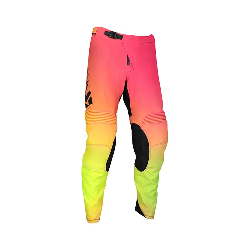 Pantaloni Acerbis MX Track Stabi fucsia giallo