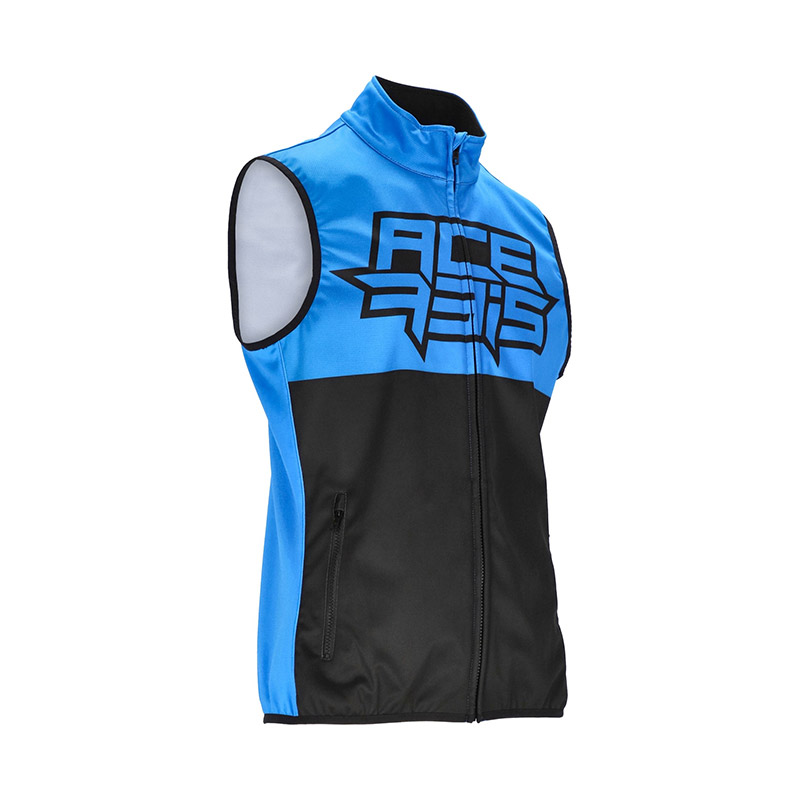 Gilet Acerbis Softshell Linear nero blu