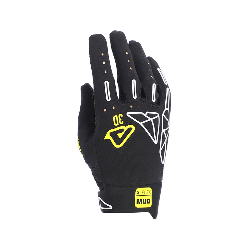 Acerbis X-flex 2.0 Mud Gloves Black