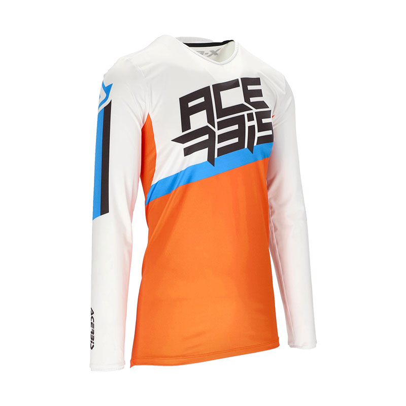 Maglia Acerbis X-Flex Four arancio bianco