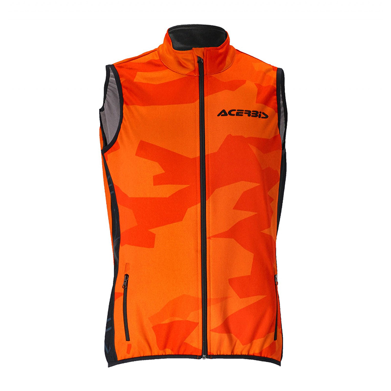 Gilet Acerbis Softshell X-Wind arancio