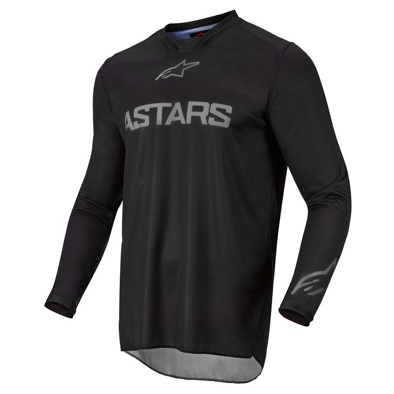 Maglia Alpinestars Fluid Graphite 2021 nero grigio