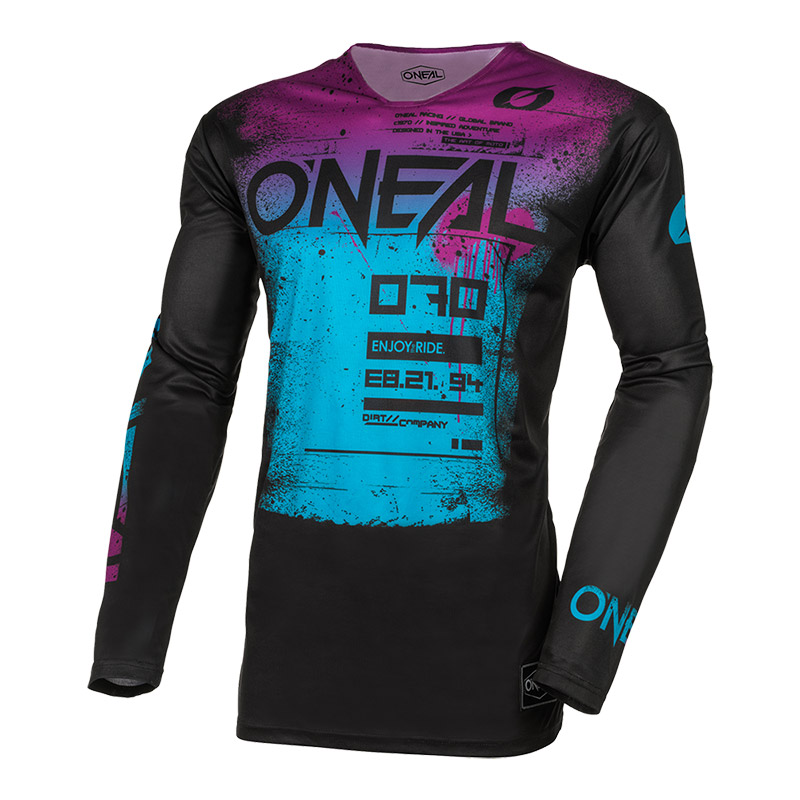 Maglia O Neal Mayhem Scarz nero blu