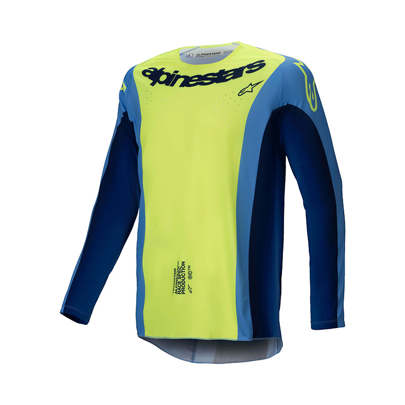 Maglia Alpinestars Techstar Melt 2025 giallo blu
