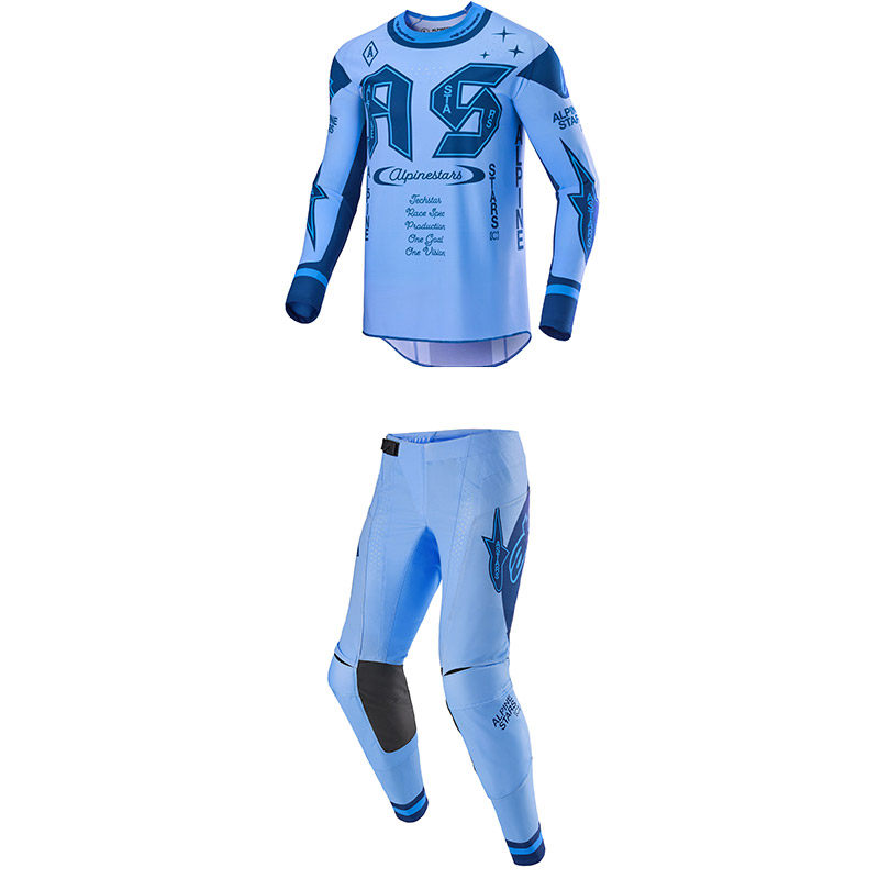 Alpinestars Techstar LE Steeler Comboサファイアブルー