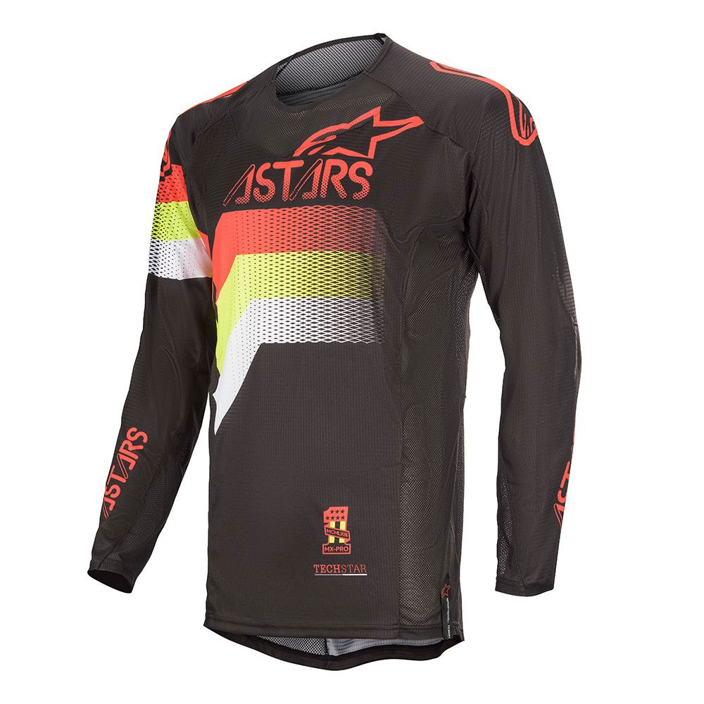 Maglia Alpinestars Techstar Venom 2020 nero rosso