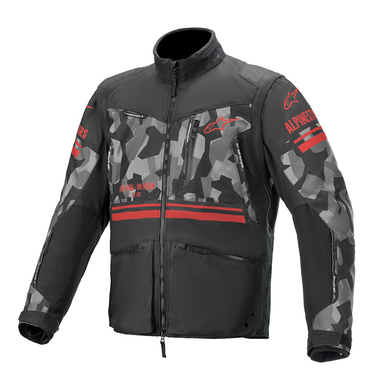 Giacca Alpinestars Venture R 2021 rosso camo