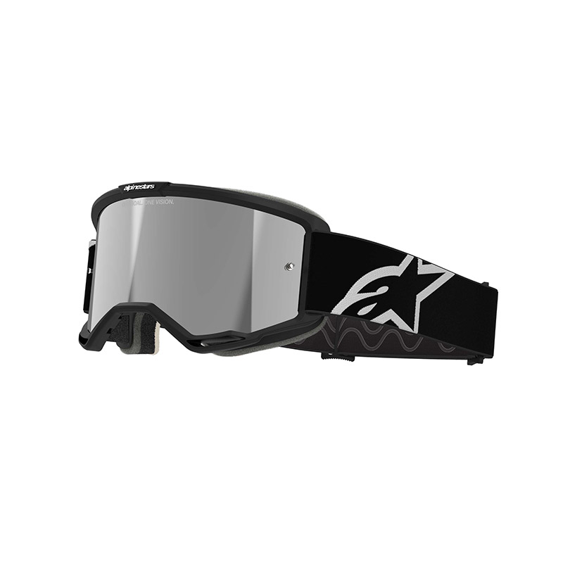 Maschera Alpinestars Vision 5 Corp nero argento