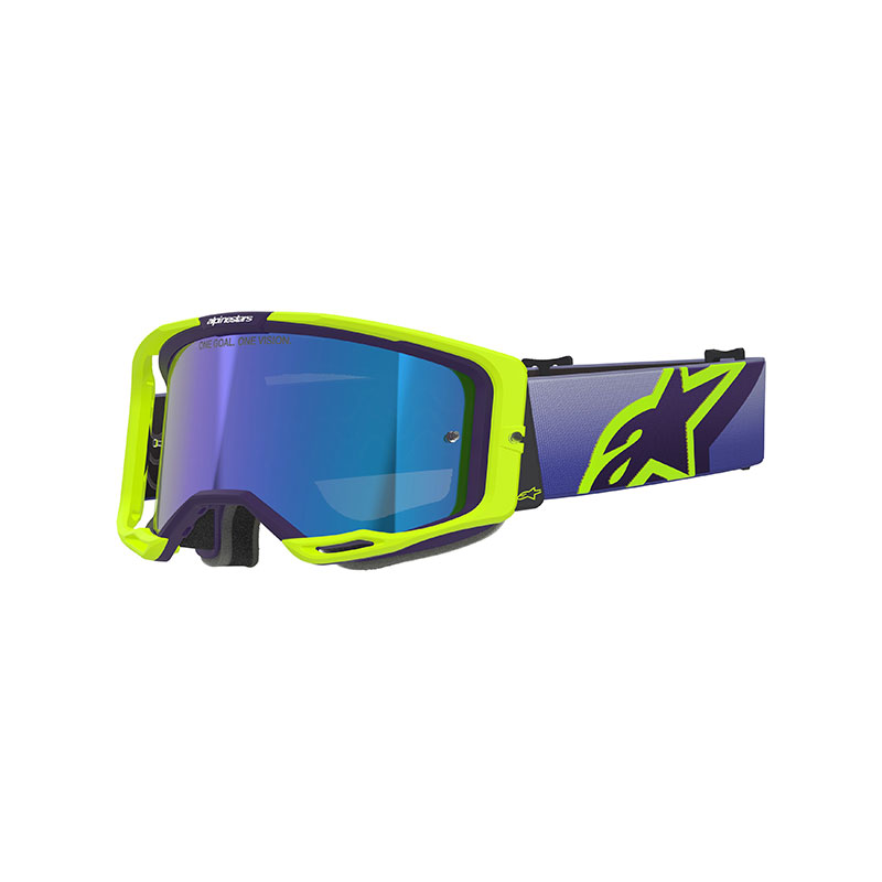 Alpinestars Vision 8 Corp Goggle Purple Yellow