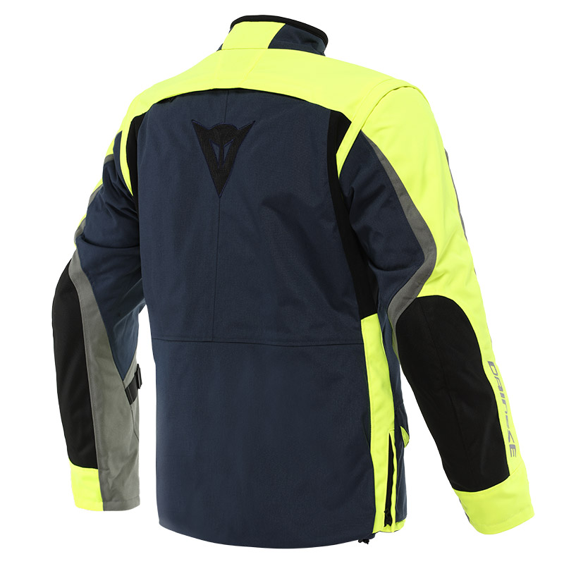 Dainese Alligator Tex Jacket Black Yellow DA1735232-20F Jackets | MotoStorm