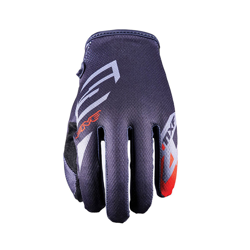 Guanti Five MXF4 Scrub grigio rosso fluo