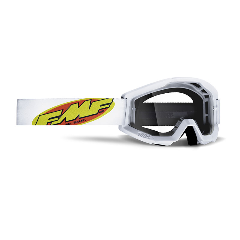 Maschera FMF Powercore Core bianco