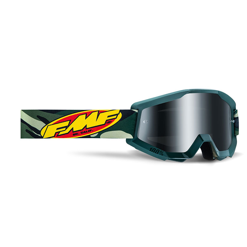 Maschera FMF Powercore Assault camo specchiato