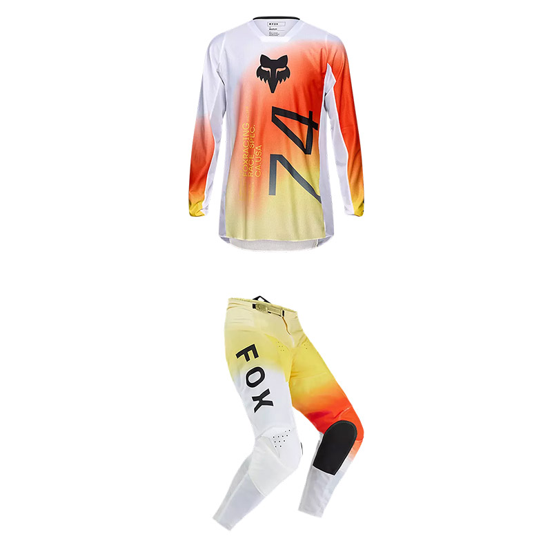 Completo Fox 180 Air Haze bianco