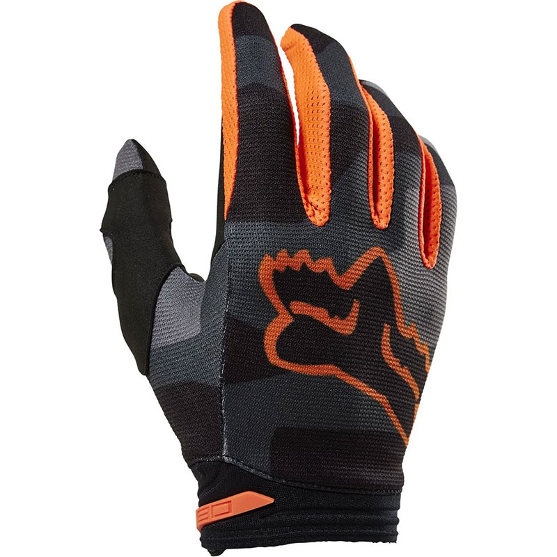 Fox 180 Bnkr Gloves Grey Camo