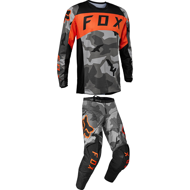 Completo Fox 180 Bnkr grigio camo