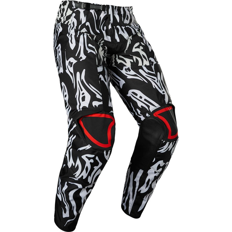 Pantaloni Fox 180 Peril nero rosso