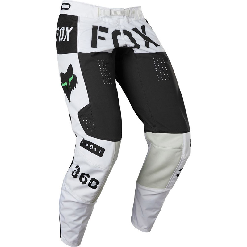 Pantaloni Fox 360 Nobyl nero bianco