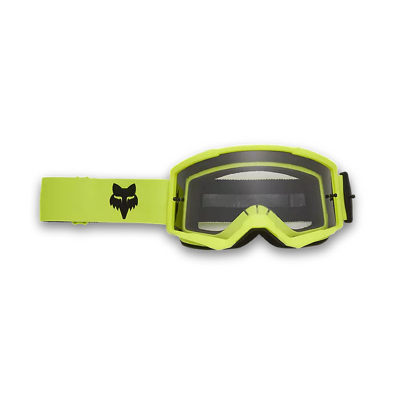Maschera Fox Main Core giallo fluo