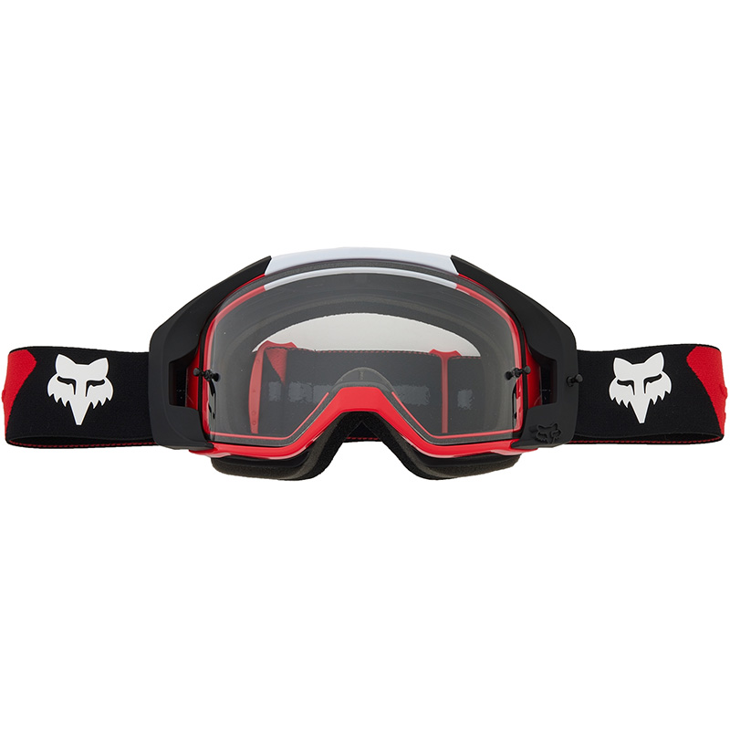 Maschera Fox Vue Core rosso fluo