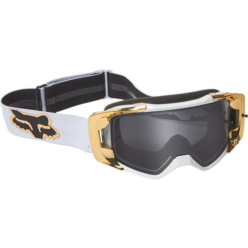 Fox Racing Vue S Spark MX Offroad Sand Goggles Black w/Chrome Mirror Lens