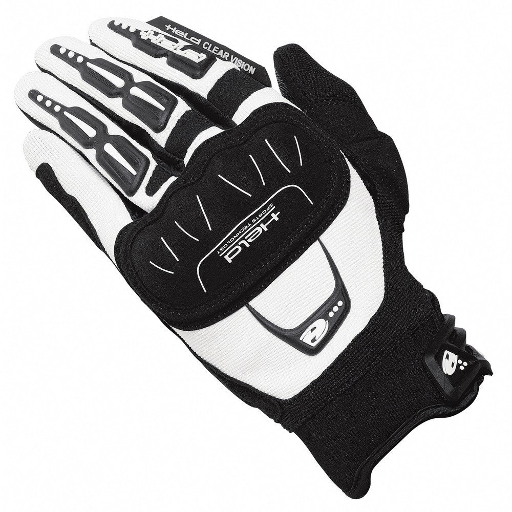 Held Guanti Offroad Backflip bianco nero