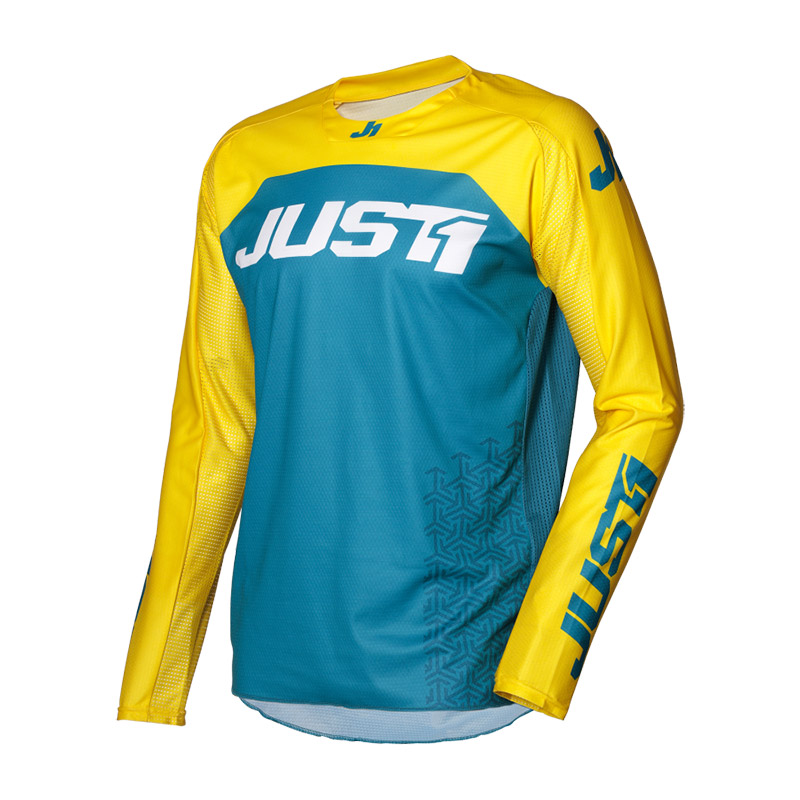 Maglia Just-1 J Force Terra blu giallo