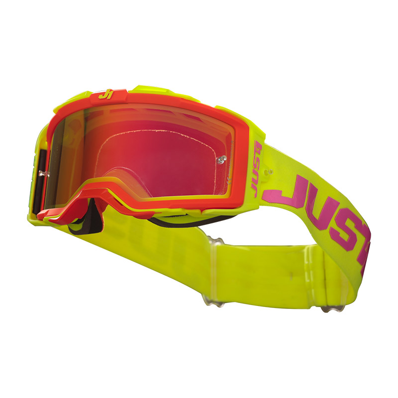 Maschera Just-1 Nerve Absolute giallo rosso