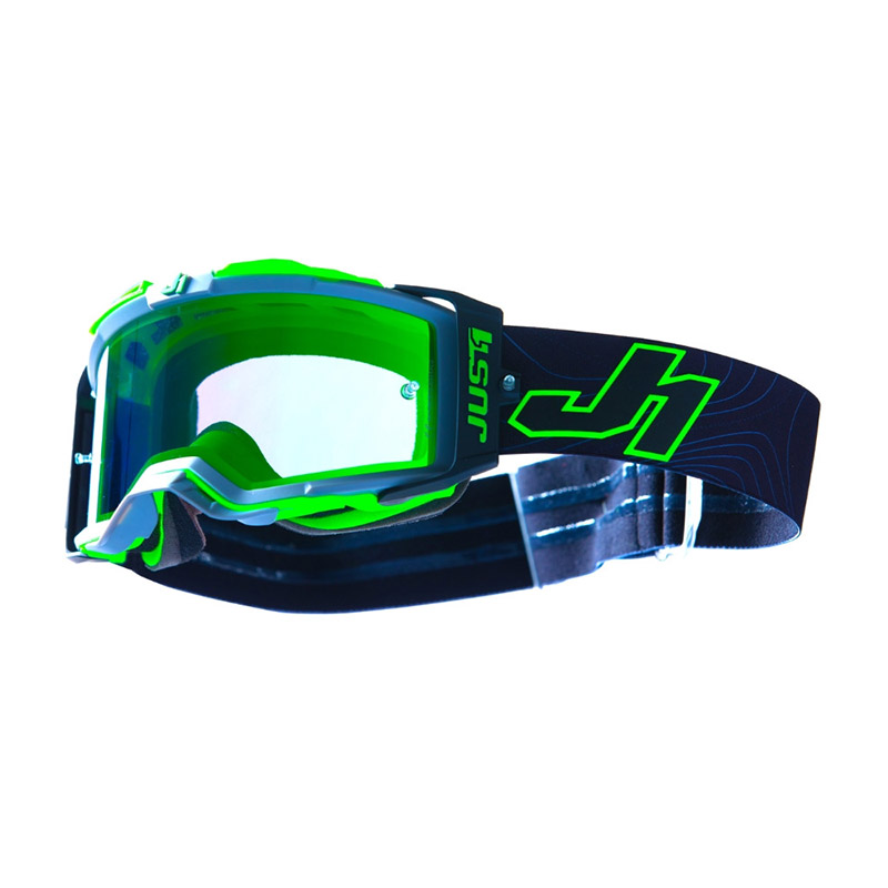 Maschera Just-1 Nerve Frontier nero verde