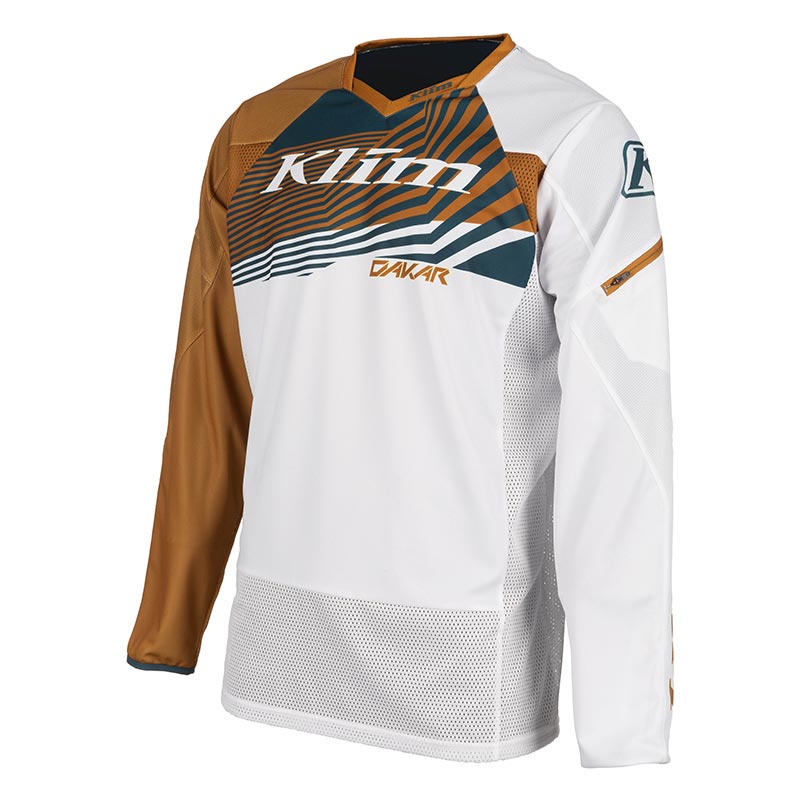 Maglia Klim Dakar dimension golden marrone