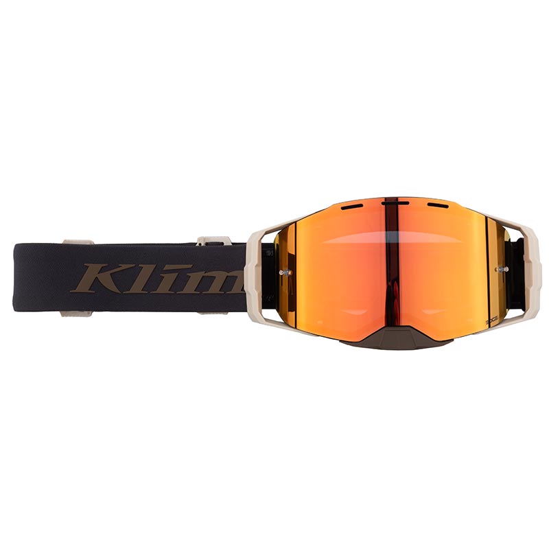 Maschera Klim Edge Asphalt Teak Smoke bronzo