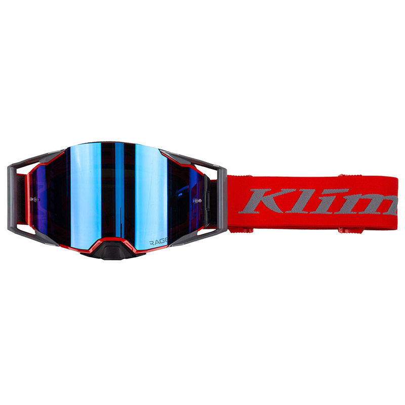 Maschera Klim Rage Off-Road redrock rosso