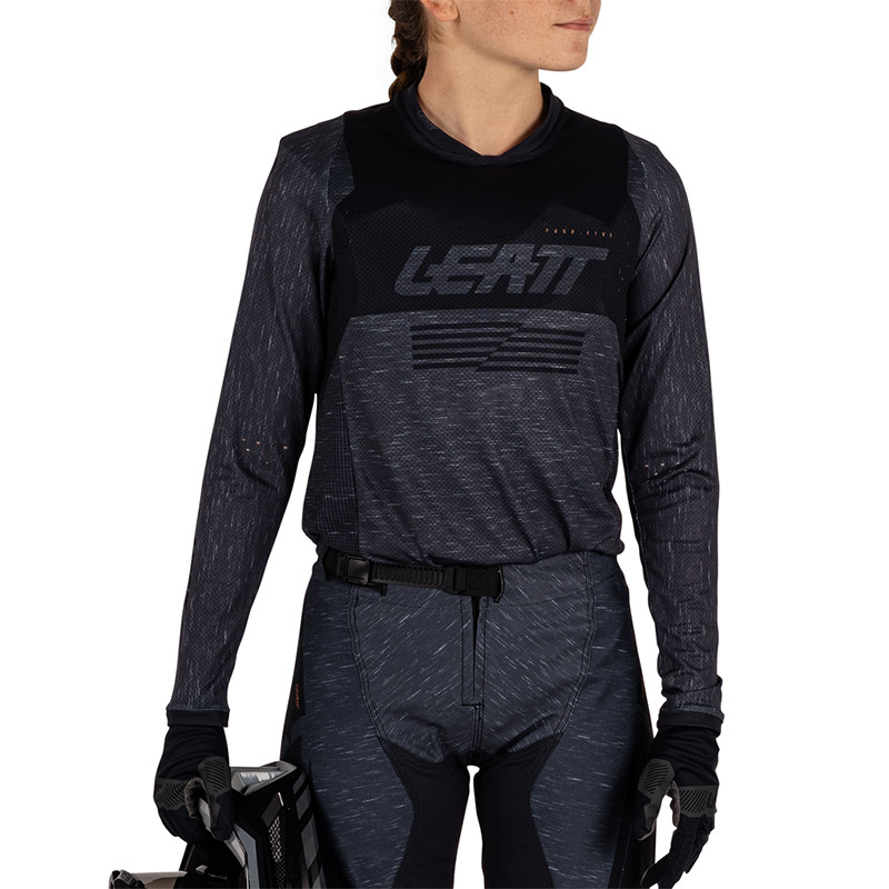 Maglia Leatt 4.5 Jr Lite V26 stealth nero