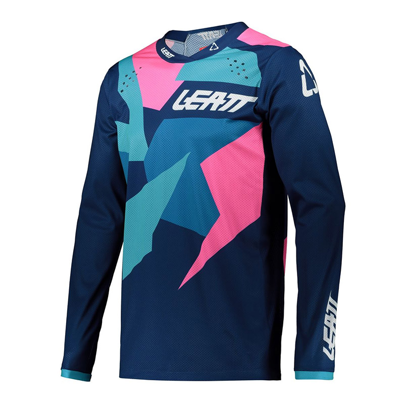 Maglia Leatt 4.5 Lite blu rosa