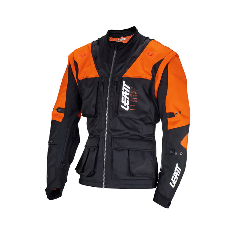 Giacca Leatt 5.5 Enduro 2023 arancio