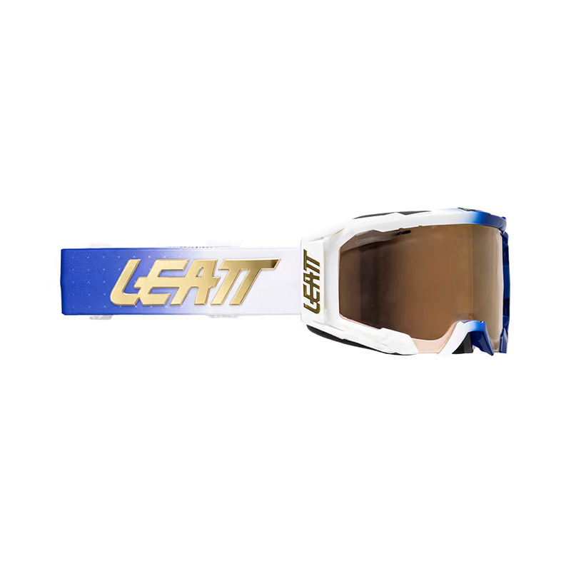 Maschera Leatt MTB Velocity 5.0 V.24 blu bronzo