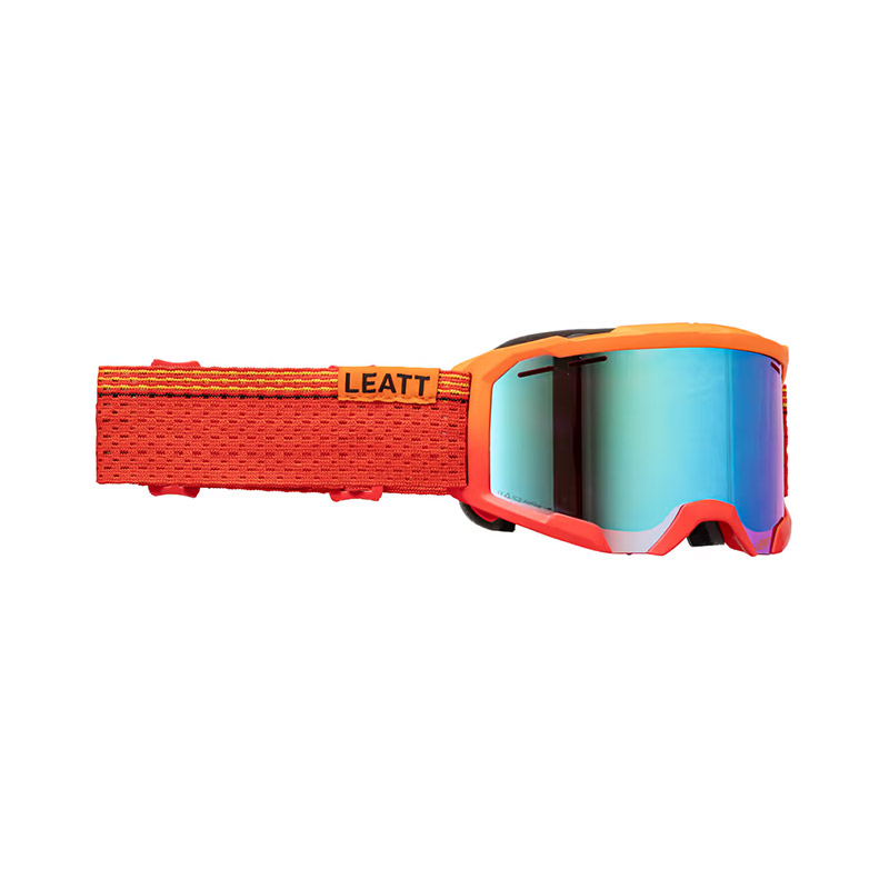 Maschera Leatt MTB X-Flow 4.0 V.24 arancio