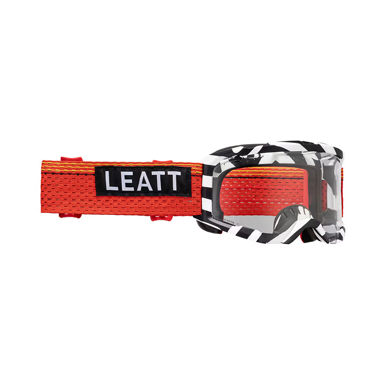 Maschera Leatt MTB X-Flow 4.0 V.24 rosso