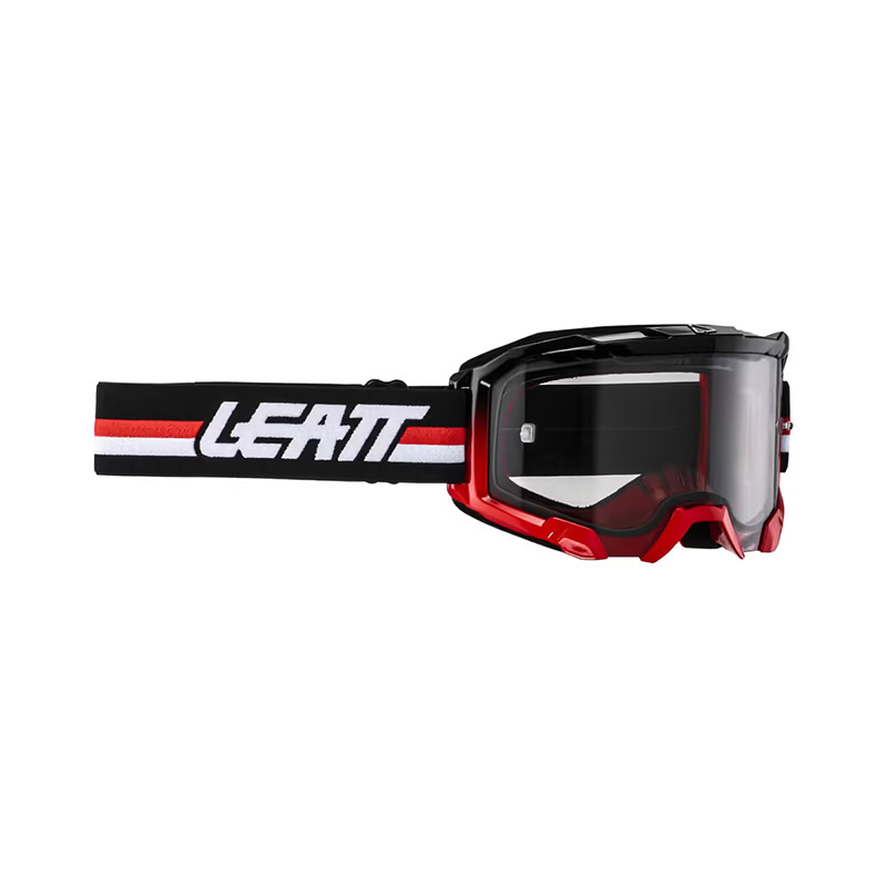 Maschera Leatt Velocity 4.5 2024 rosso grigio