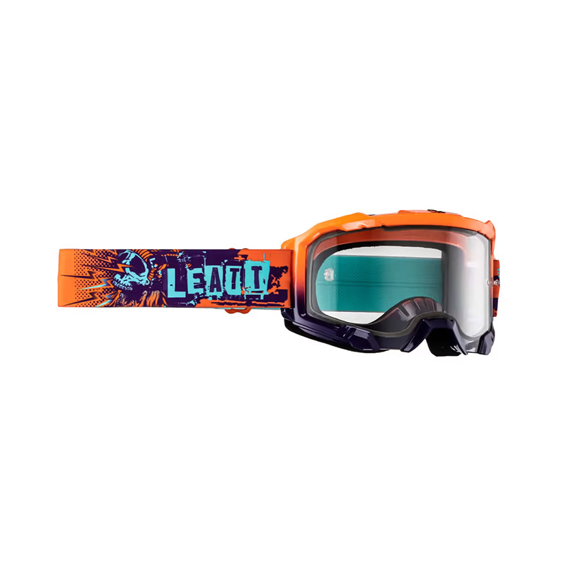 Maschera Leatt Velocity 4.5 2024 arancio