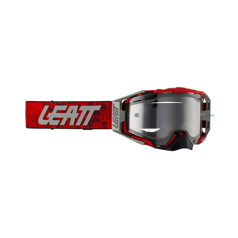 Maschera Leatt Velocity 6.5 Iriz 2023 rosso