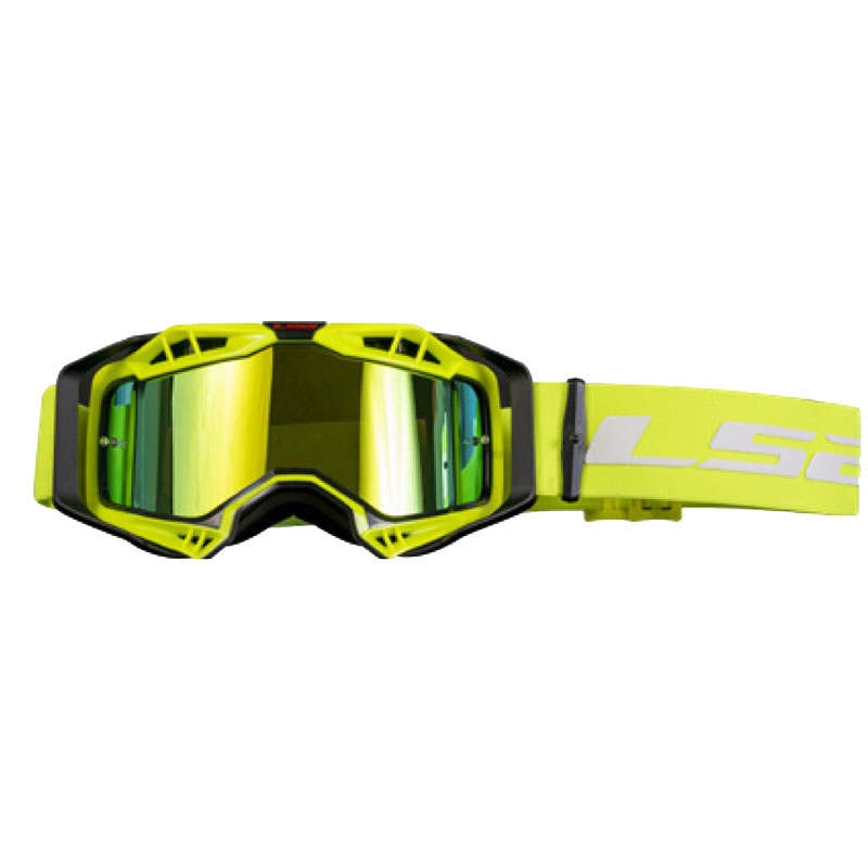 Maschera LS2 Aura Pro nero giallo