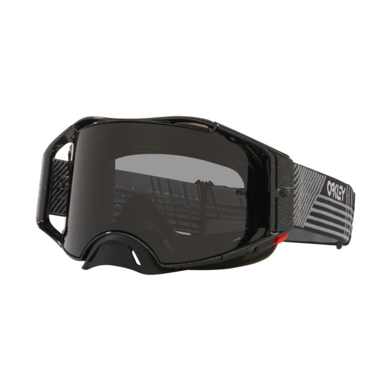 Oakley Airbrake MX Galaxy nero lente grigio