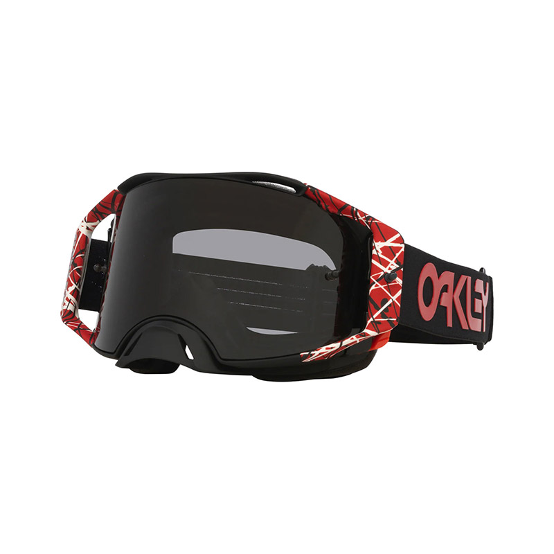 Maschera Oakley Airbrake MX Red Eddie grigio