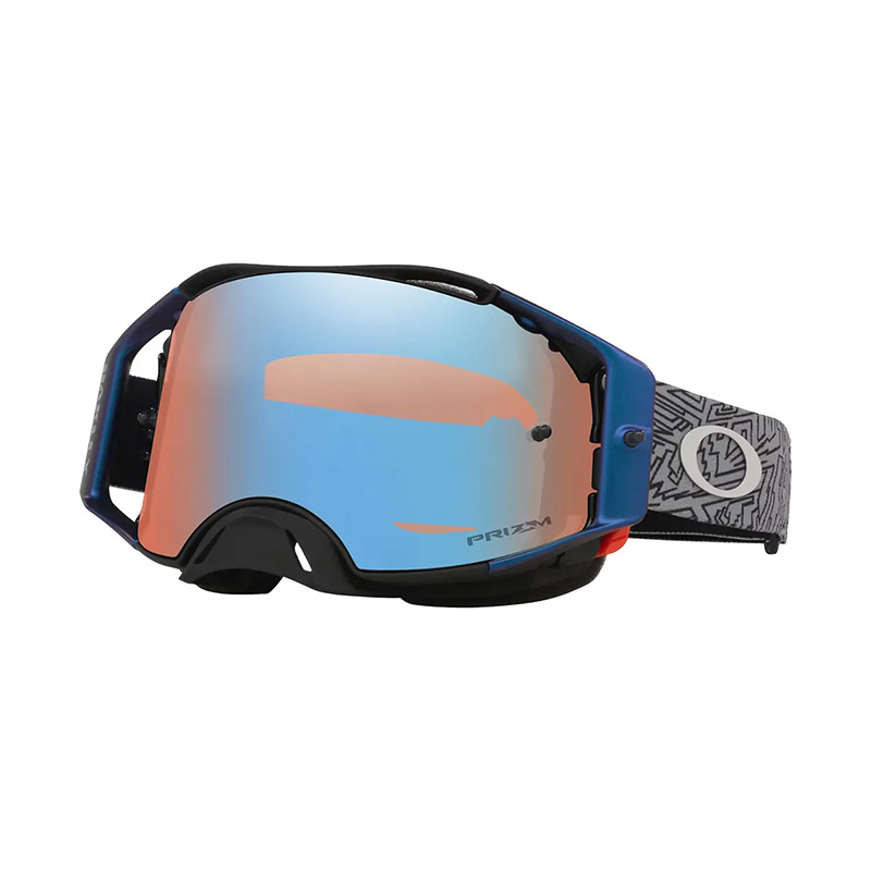 Oakley Airbrake MX Grey Strike Prizm Sapphire Iridium