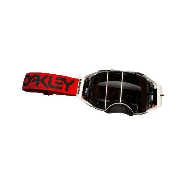 Maschera Oakley Airbrake MX Snowball rosso grigio