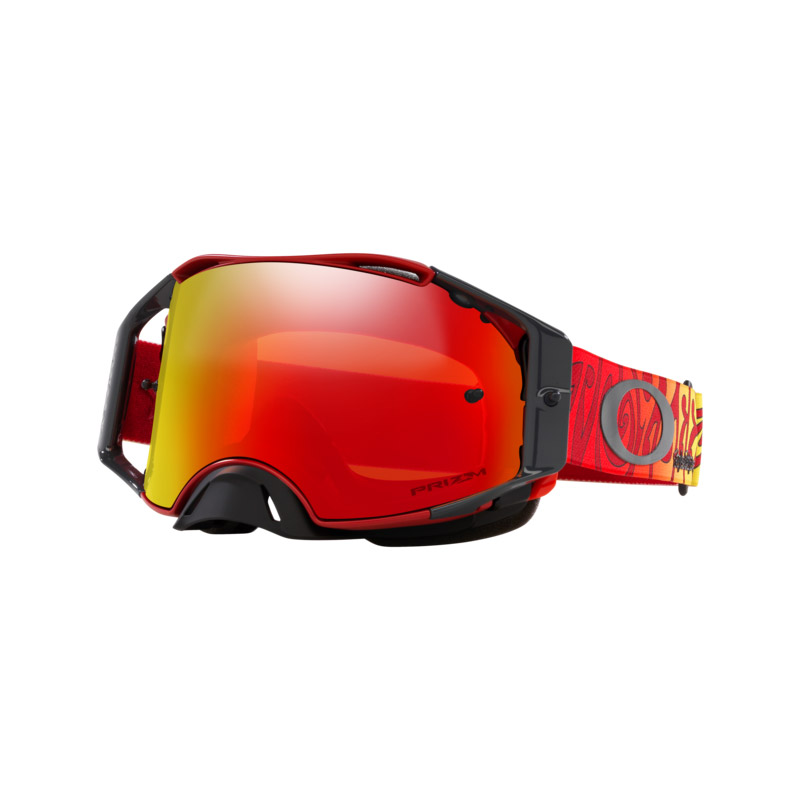 Oakley Airbrake Mx Tld Trippy Prizm Torch rosso